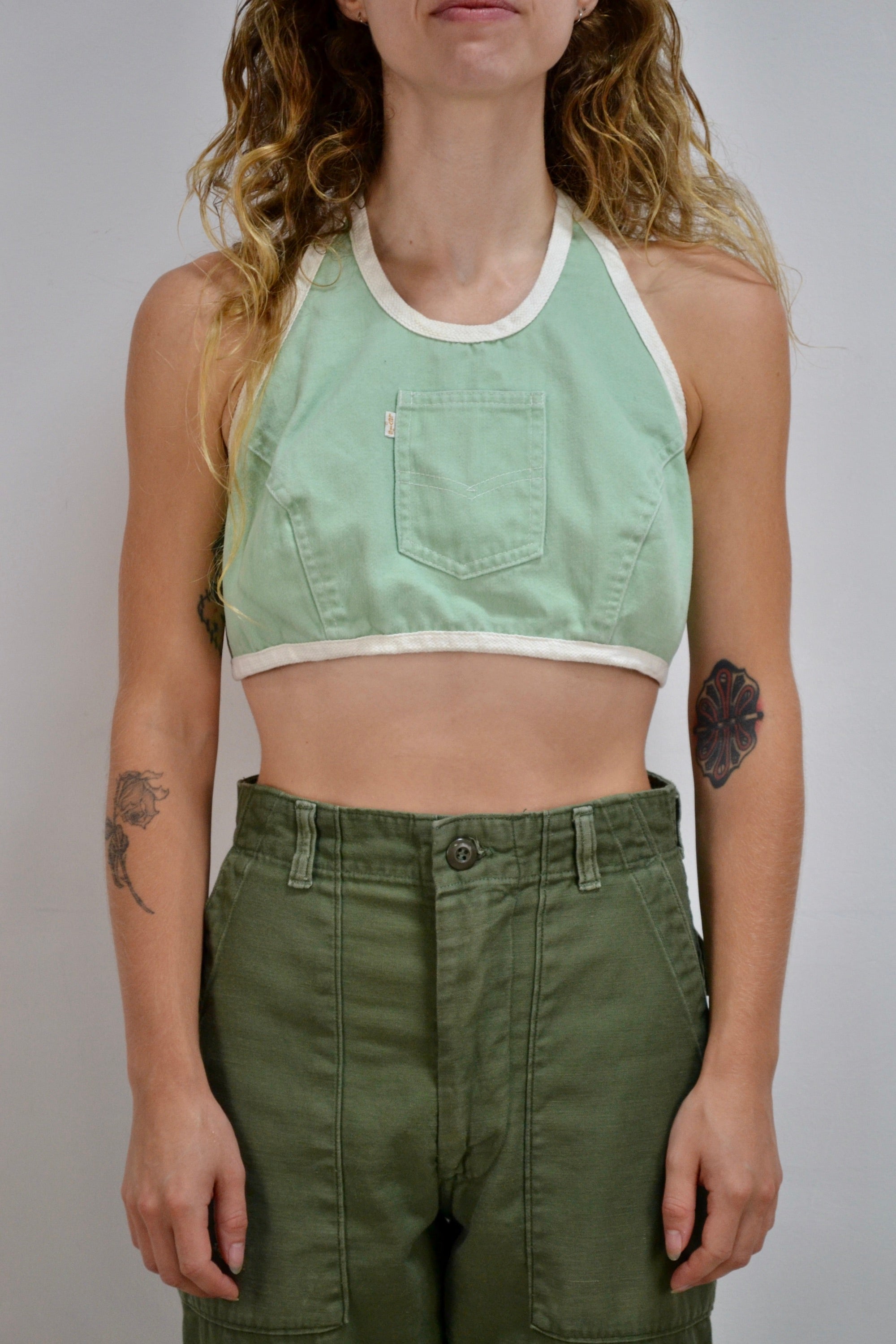 Reversible Levi Halter Top