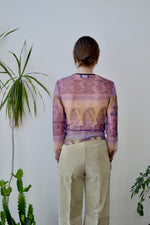 Y2K Mesh Top