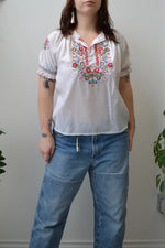 Cutie Embroidered Blouse