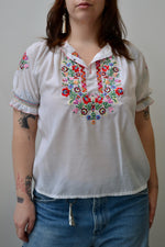 Cutie Embroidered Blouse