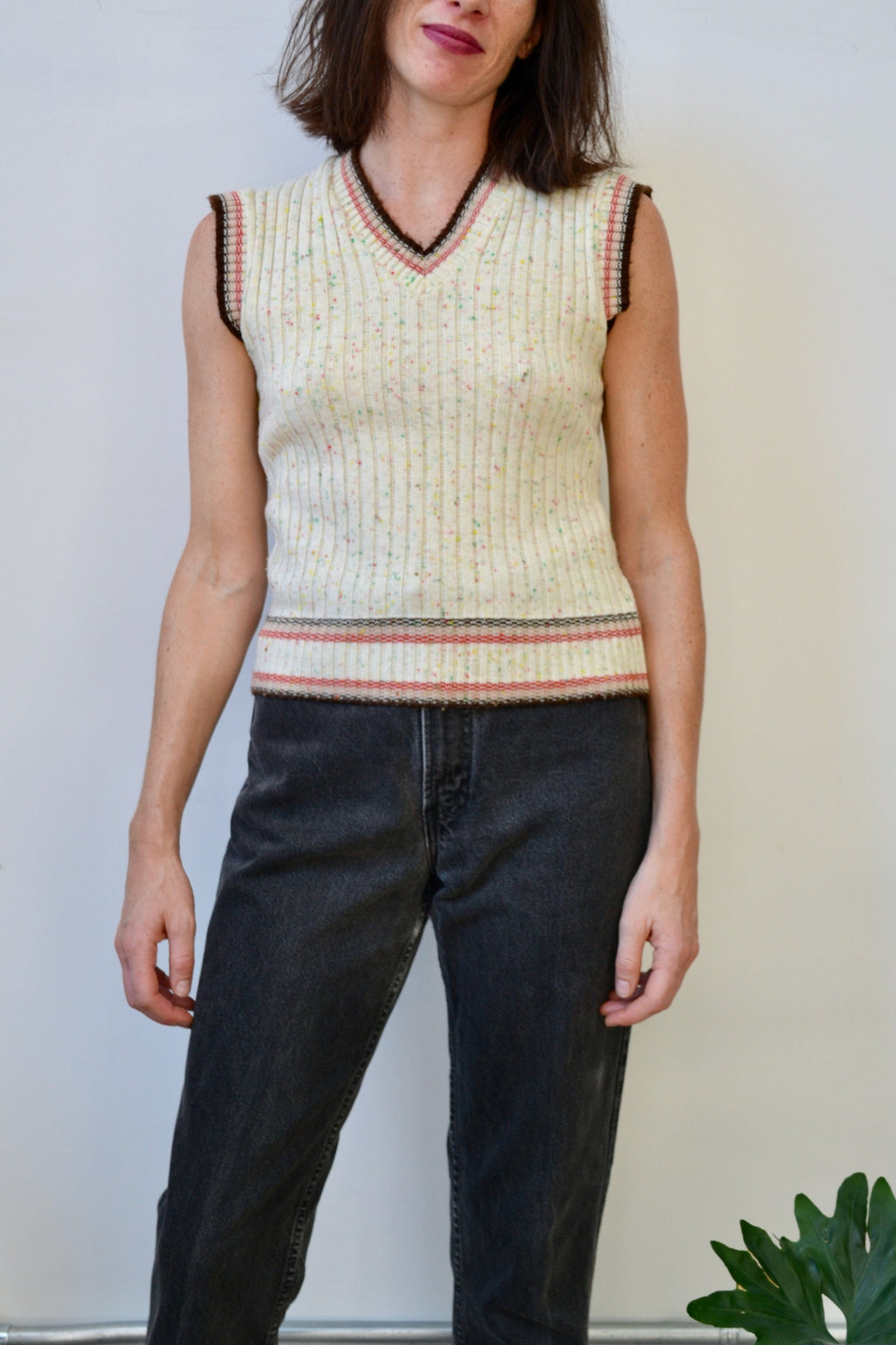 Confetti Cake Knit Vest