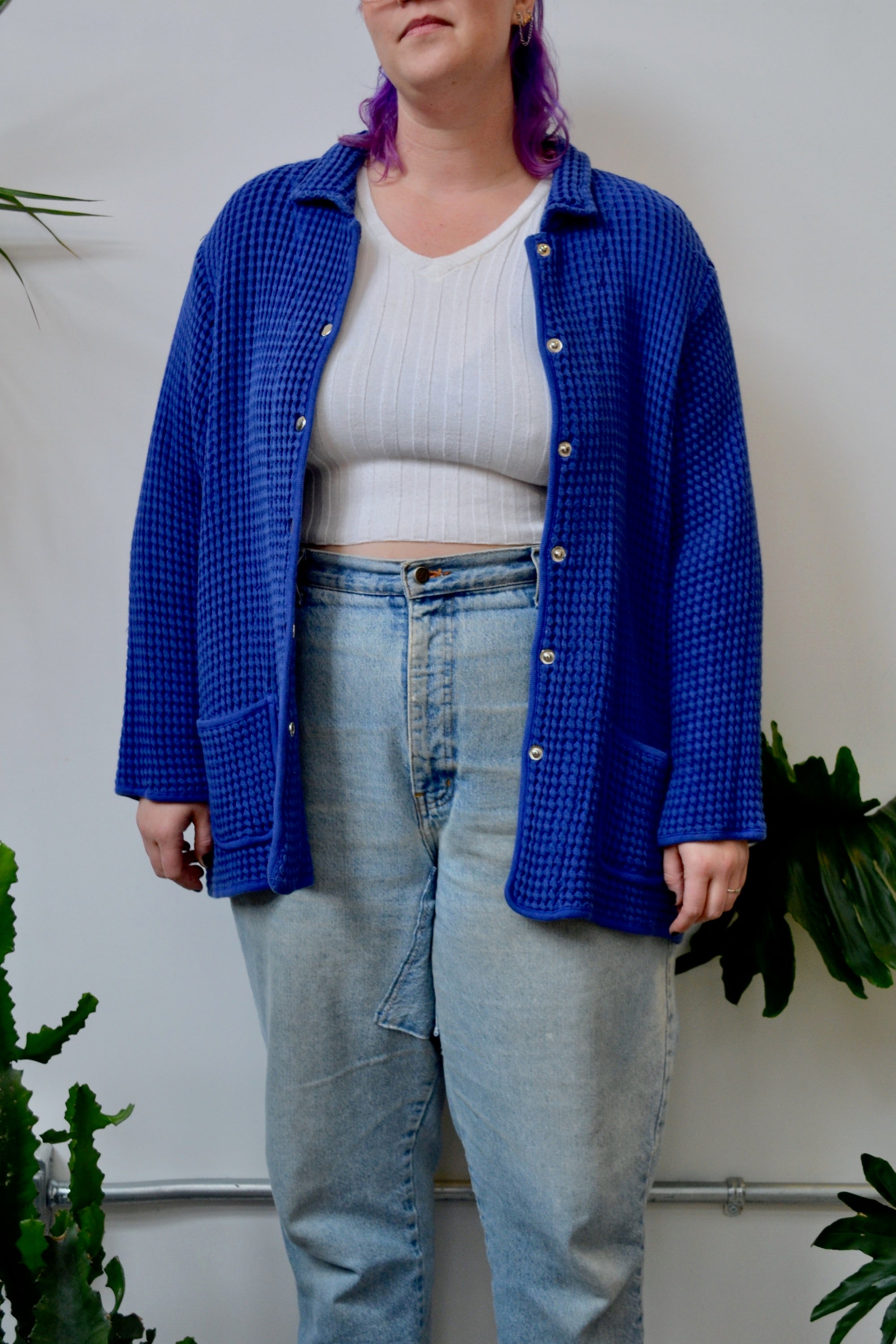 Waffle Cotton Jacket