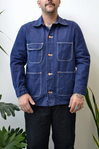 Shell Gas Denim Chore Coat