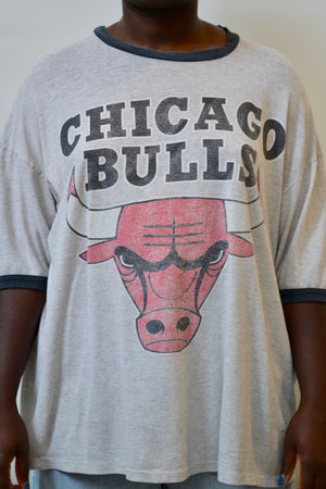 Threadbare Chicago Bulls Ringer