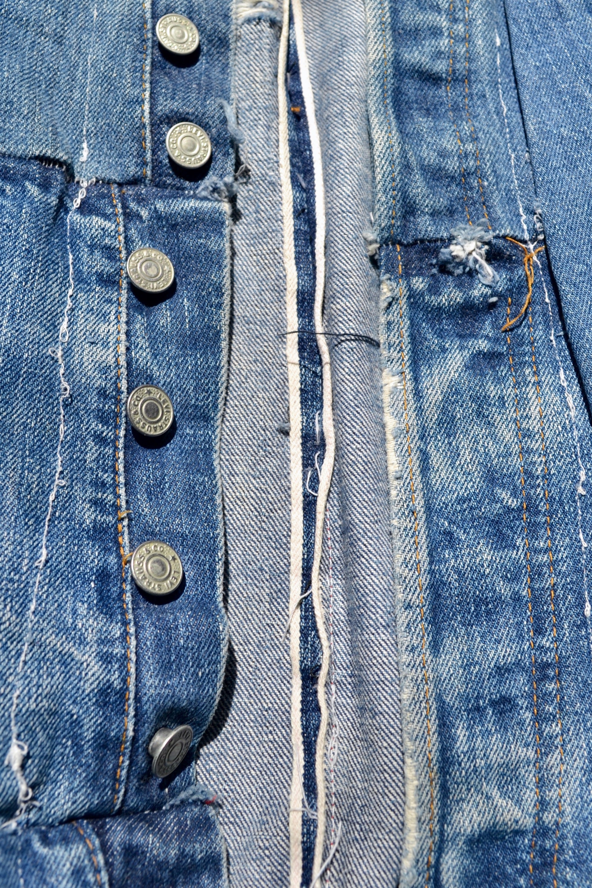 DIY Selvedge Jeans Jacket