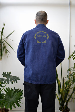 Shell Gas Denim Chore Coat