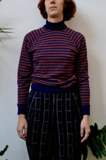 Stripey Turtleneck