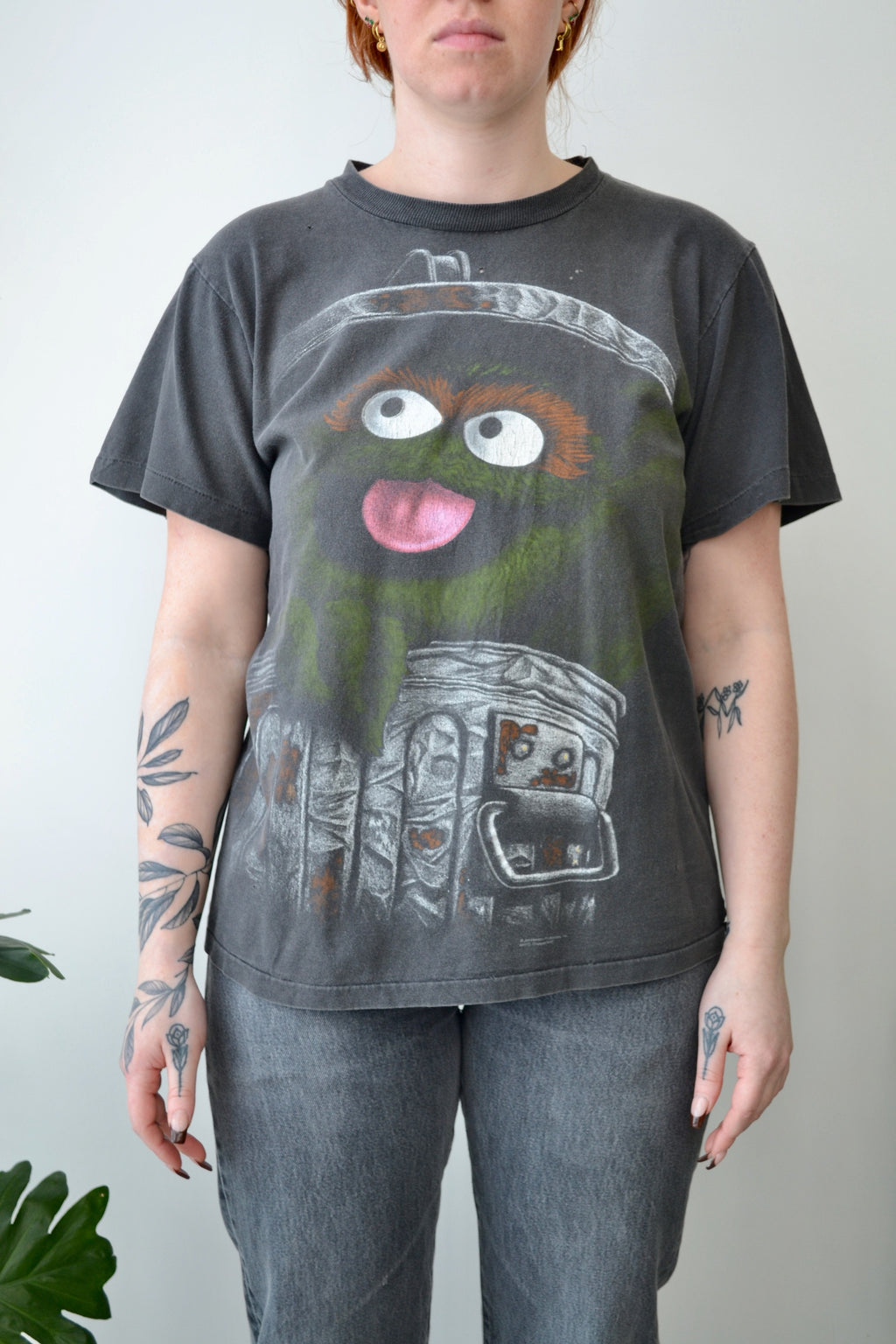 Oscar The Grouch Single Stitch