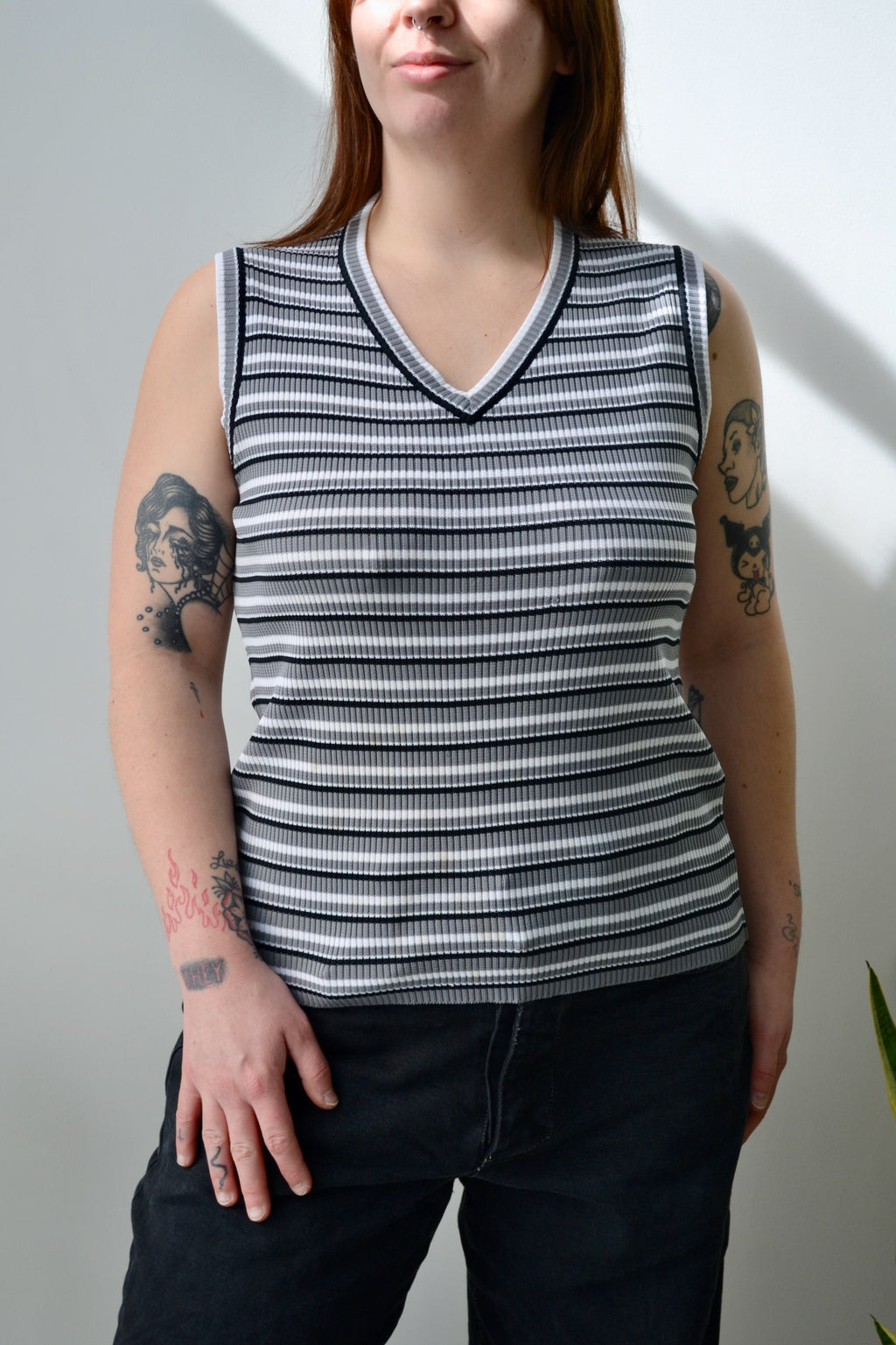 Seventies Ribbed Tank