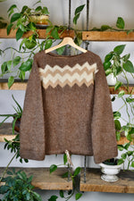 Fair Isle Relaxed Knit Sweater