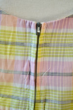 50s Cotton Spring Plaid Day Dress