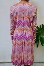 Alamor Pink Patterned Dress