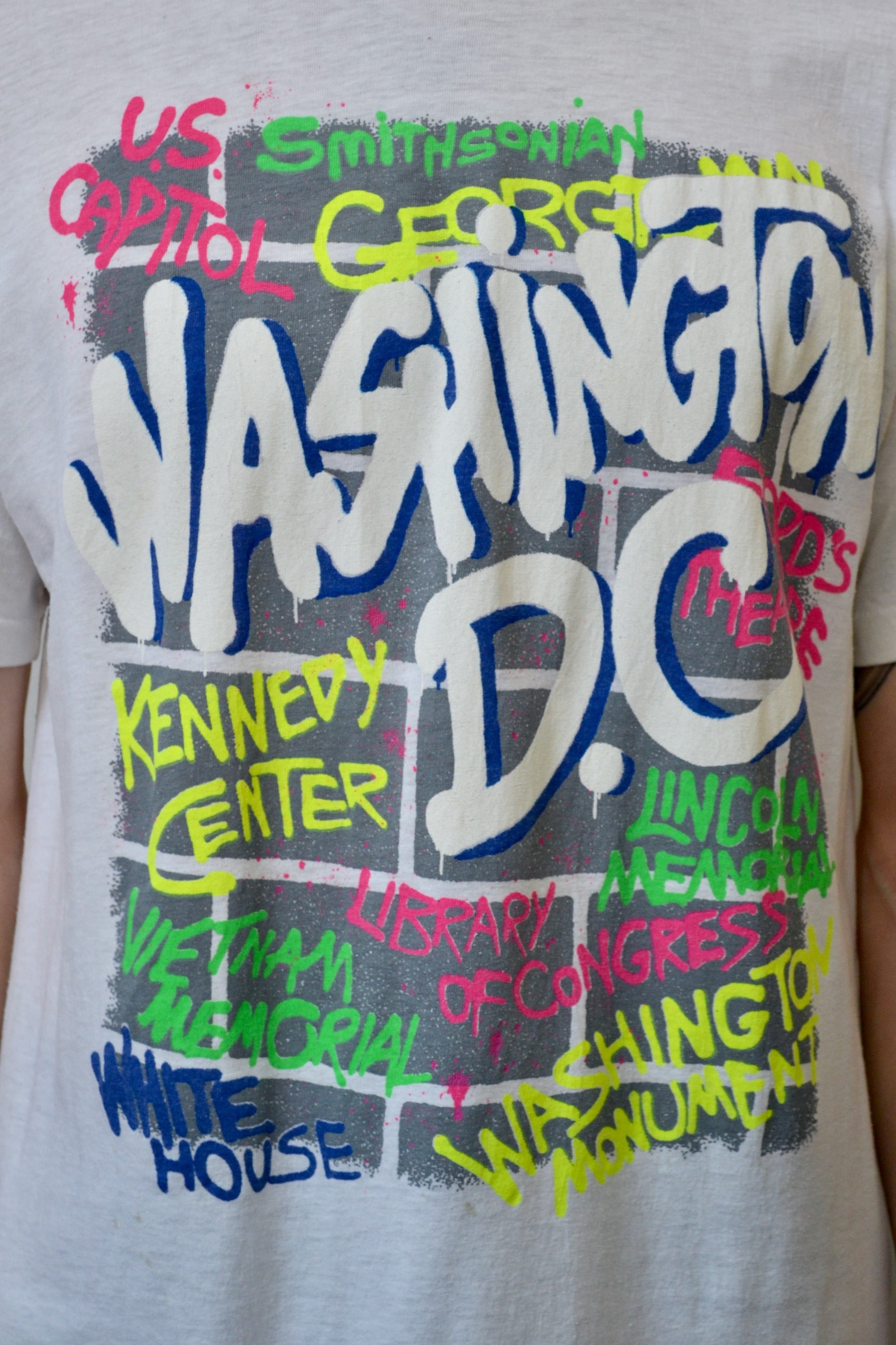 Washington DC Graffiti Tee