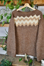 Fair Isle Relaxed Knit Sweater