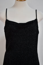 Sparkly Little Black Dress