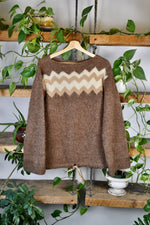 Fair Isle Relaxed Knit Sweater