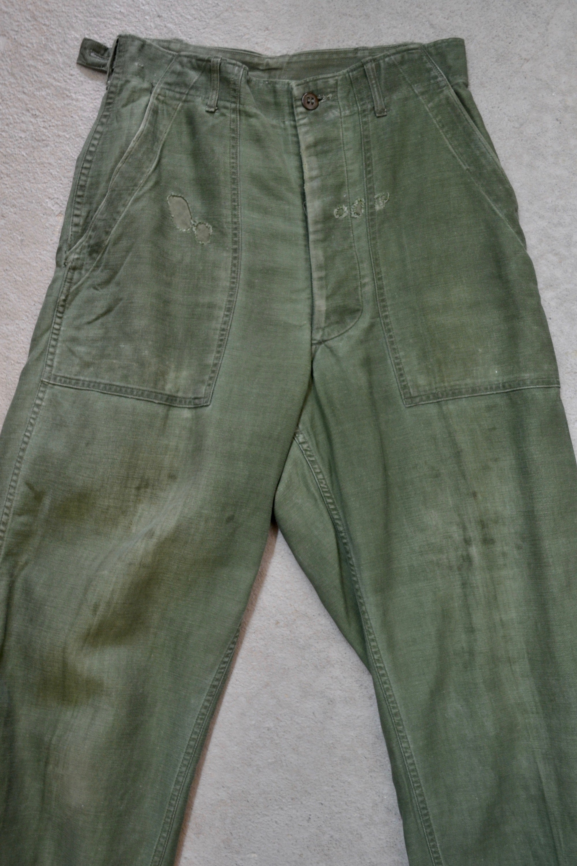 Worn Army Trousers