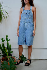 Light Wash Nineties Shorteralls