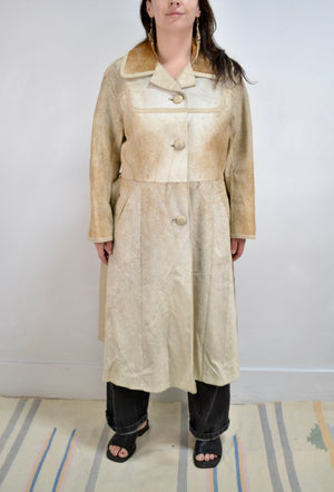 Vintage Pony Hide Trench