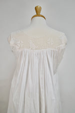 Adorable Crochet White Cotton Nightie