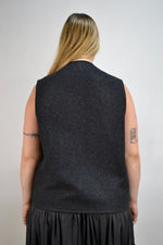 Filson Black Wool Vest