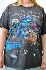 Thrashed Charlotte Hornets Tee