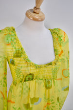 Vintage Statement Maxi Dress