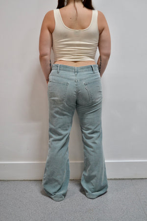 Sage Cord Levi Flares