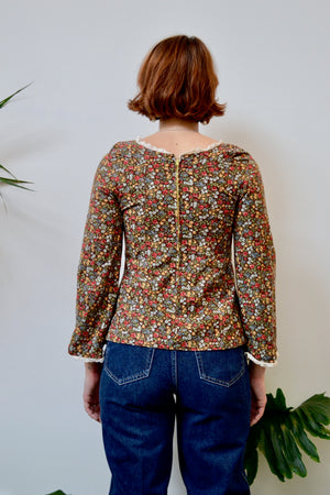 Cute Handmade Floral Top