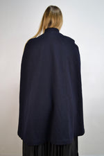 50's Navy Wool Nurse's Cape