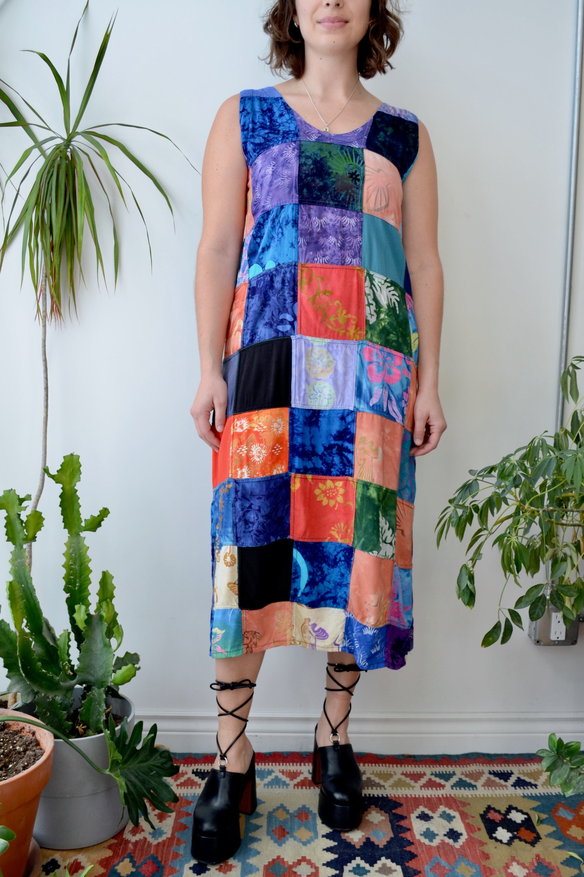 Tropical Patchwork Maxi