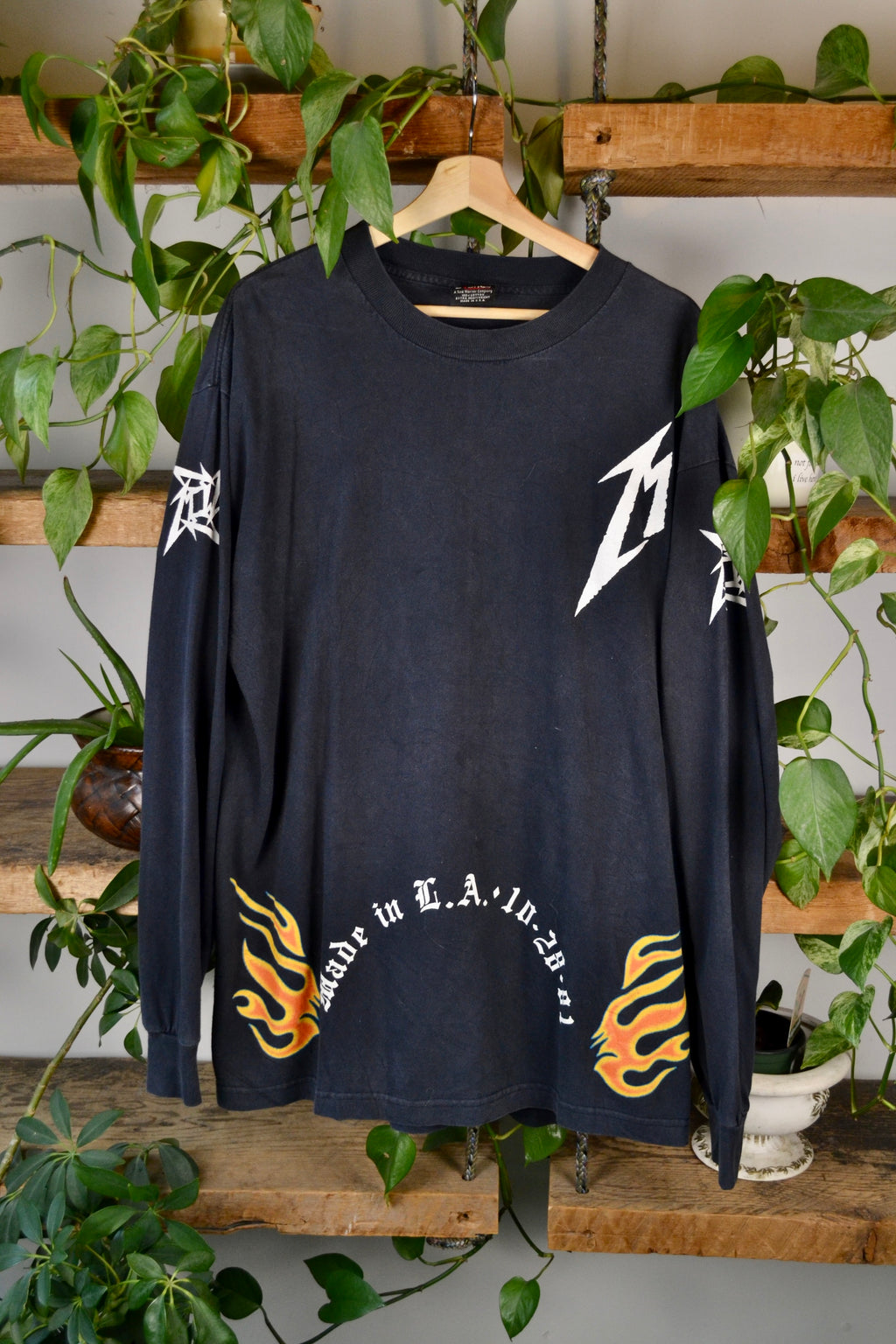 1996 Metallica 15 Year Anniversary Long Sleeve Tee