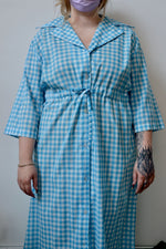 Gingham House Dress/Robe