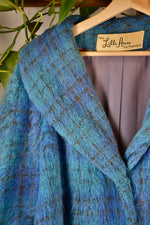 60s Lilli Ann Mohair Dress Coat