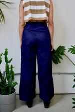 She Sells Sea Shells Navy Blue Trousers