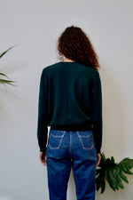 Benetton Forest Green Knit