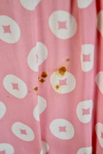 Pink Patterned 40s/50s Dress