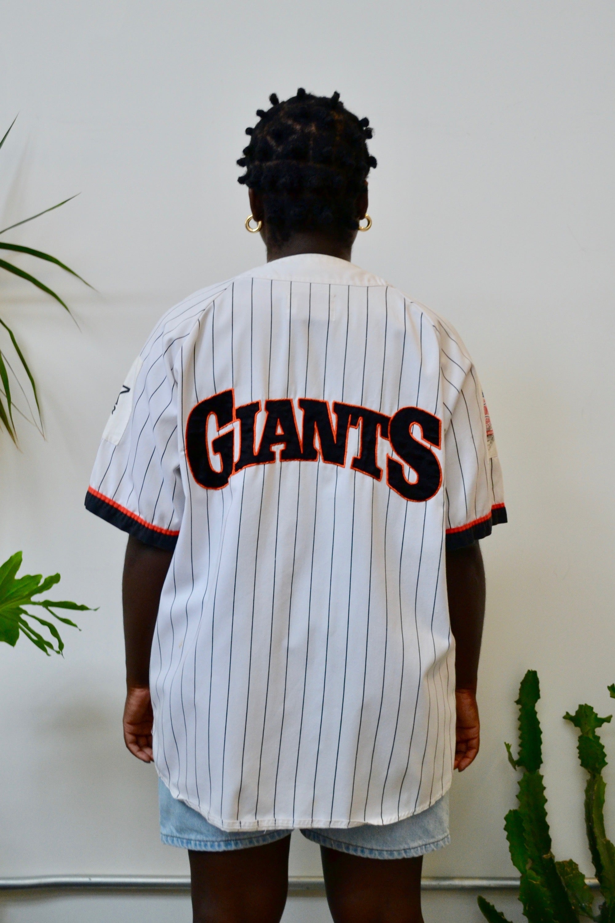 90s Giants Pinstripe Starter Jersey 