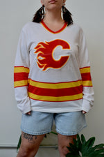 80s Calgary Flames Jersey