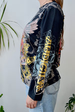 Allover Print "Christian Audigier" Long Sleeve