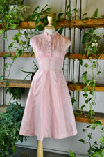 Fifties Pink Cotton Day Dress