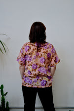 Sixties Floral Blouse