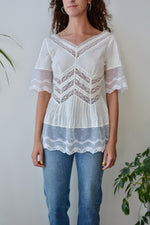 Ivory Wedding Blouse