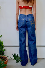 Dark Wash Wide Leg Jeans