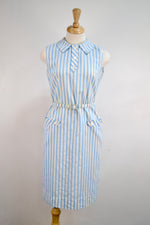 Vintage Striped Wiggle Dress