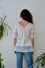 Ivory Wedding Blouse