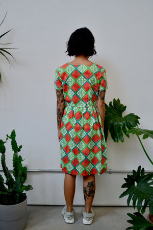 Fifties Watermelon Dress