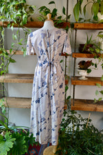 Hawaiian Floral Flutter Dress