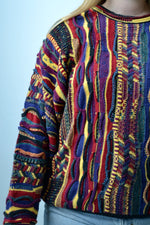 Coogi Style 3D Knit Sweater