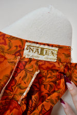 Vintage Orange Butterfly Maxi